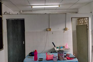 Skudai Tun aminah 皇后花园 - low cost single storey terrace house 单层廉价屋