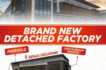 Kulai Senai Indaman（Detached Factory）New Project RM400/psf