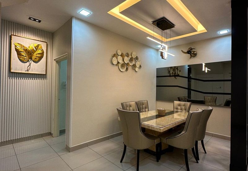 Kulai Bandar Putra Jalan Camar Double Storey House #Unblock View#Fully Renovation 