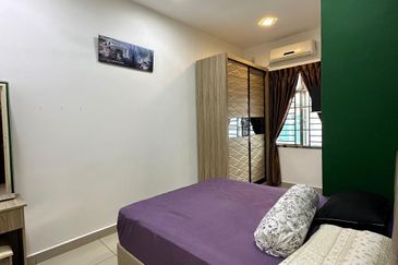 Kulai Bandar Putra Jalan Camar Double Storey House #Unblock View#Fully Renovation 