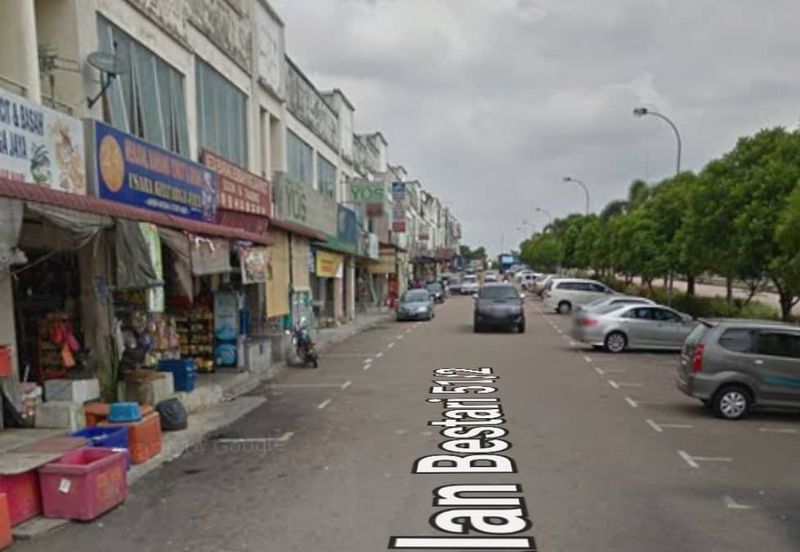 Ulu Tiram / Taman Bestari Indah / Jalan Bestari 5x - Double Storey Shoplot / Facing Mainroad 