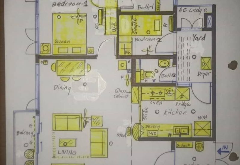 JB Tamam Bukit Indah / Jalan Indah 15 / Sky Executive Suite / Service Residence Apartment 