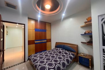 Kulau Taman Putri 8 Double Storey Terrace Corner lot Unblock Unit Fully Furnished