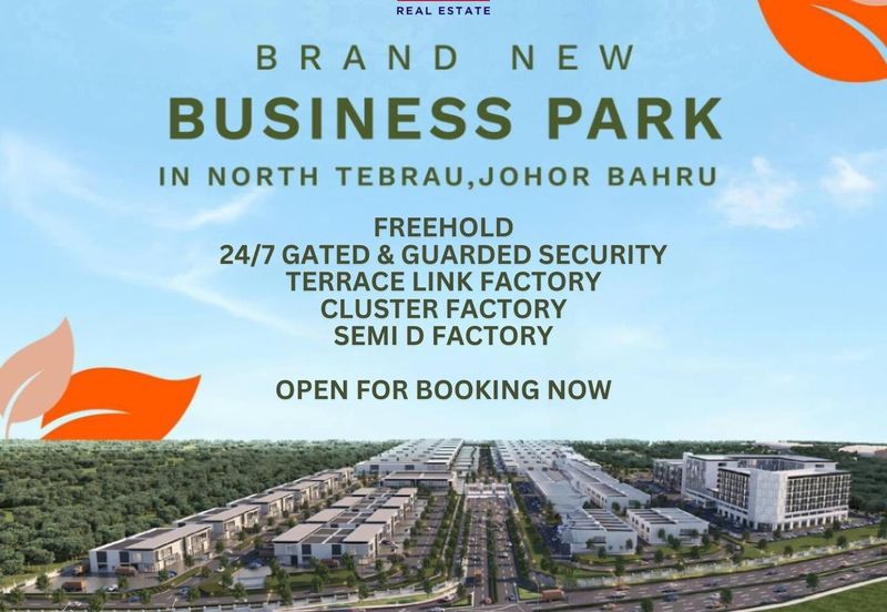 Ulu Tiram - Double Storey Terrace Factory & Double Storey Cluster Factory