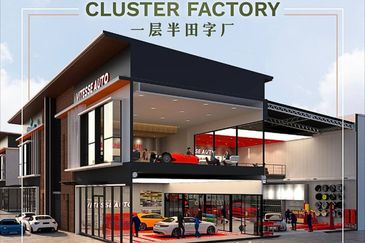 Ulu Tiram - Double Storey Terrace Factory & Double Storey Cluster Factory