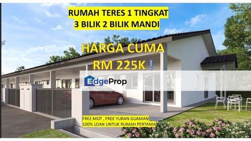 Bernam Jaya 20 x65 single storey 3r3b , Selangor, Sabak Bernam