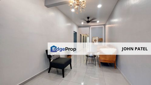 FREEHOLD Single Storey Terrace House Newly Renovated and Kitchen Extended, Melaka, Ujong Pasir