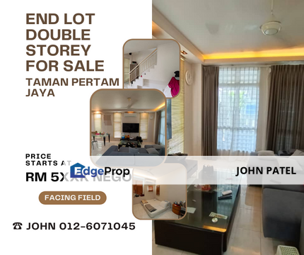 END LOT Double Storey Terrace House wet & dry kitchen, Melaka, Melaka Tengah