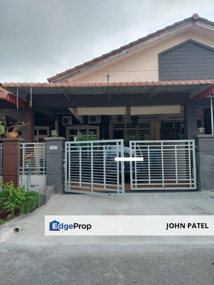 Single Storey Terrace House Fully Extended & Renovated, Melaka, Krubong