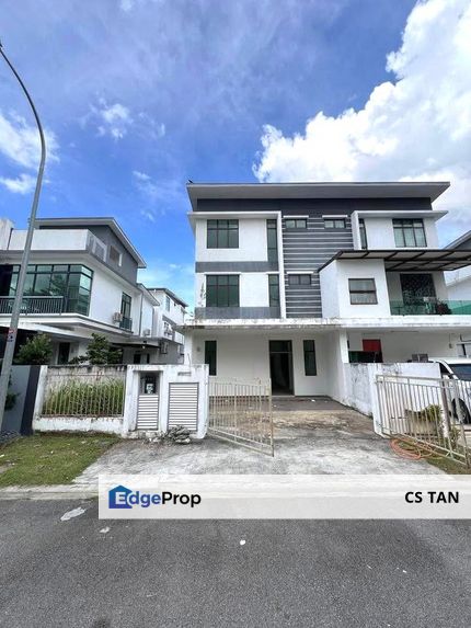 Mutiara Mas 3 Storey Cluster House, 32x65ft, 4 Beds, G&G, Johor, Skudai