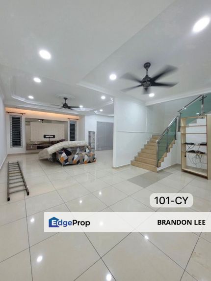 Jalan Meru Klang (Opposite Klang Parade) Double Storey Endlot House [FURNISHED] HOT RENT!!!, Selangor, Klang