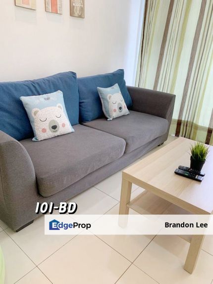 [FULL LOAN 100%] FULLY FURNISHED!!! 950sf Setia Alam, Seri Kasturi Apartment, Selangor, Setia Alam/Alam Nusantara