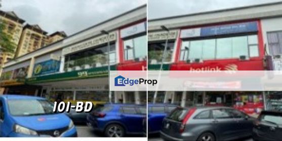 [CROWDED AREA] 20x70 Bandar Tun Razak Cheras Double Storey Shoplot, Kuala Lumpur, Cheras