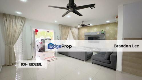 [FACING OPEN] HOT RENT!!! Clover Park, Denai Alam Double Storey Superlink House, Selangor, Shah Alam