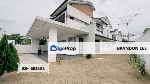 [SUPER BIG LAND] HOT SALE!!! Mulberry Grove, Denai Alam Double Storey Endlot Superlink House, Selangor, Shah Alam