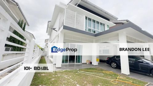 [TIP-TOP CONDITION] HOT SALE!!! Lavender Park, Denai Alam Double Storey Endlot Superlink House, Selangor, Shah Alam