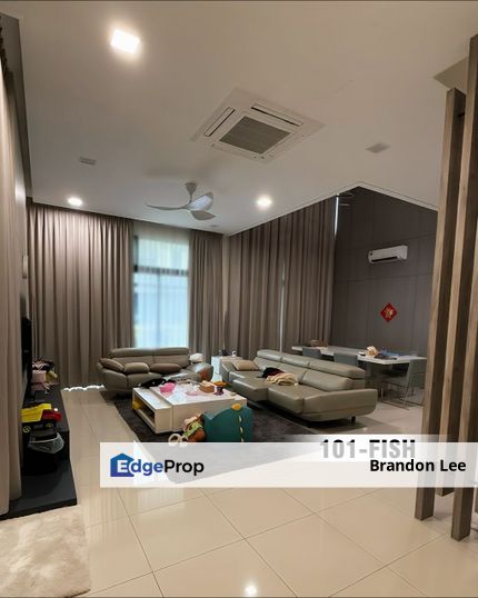 [LIMITED RENT] FULLY FURNISHED!!! Grandezza, Eco Santuary Double Storey Semi-D House, Selangor, Telok Panglima Garang