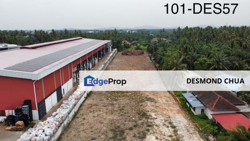 Facing Mainroad 1.5 Acres Zoning Industrial Land Kapar Klang, Selangor, Klang