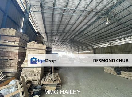 Facing Mainroad 3 Acres Land  With Warehouse Factory Kapar Klang, Selangor, Kapar 