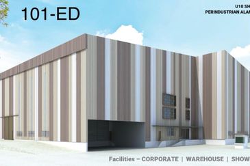 Brand New 2.066 Acres Detached Warehouse Factory Seksyen U10 Shah Alam Near Puncak Alam