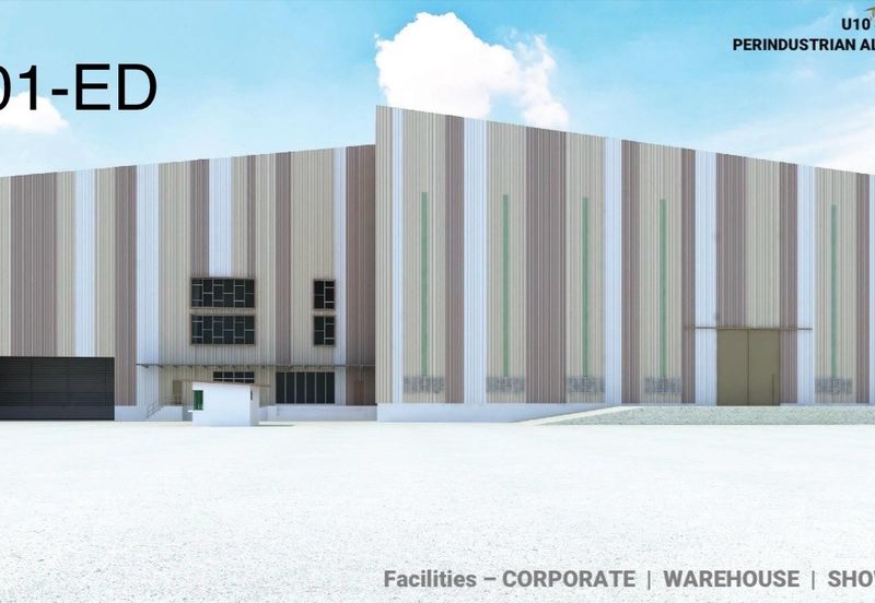Brand New 2.066 Acres Detached Warehouse Factory Seksyen U10 Shah Alam Near Puncak Alam