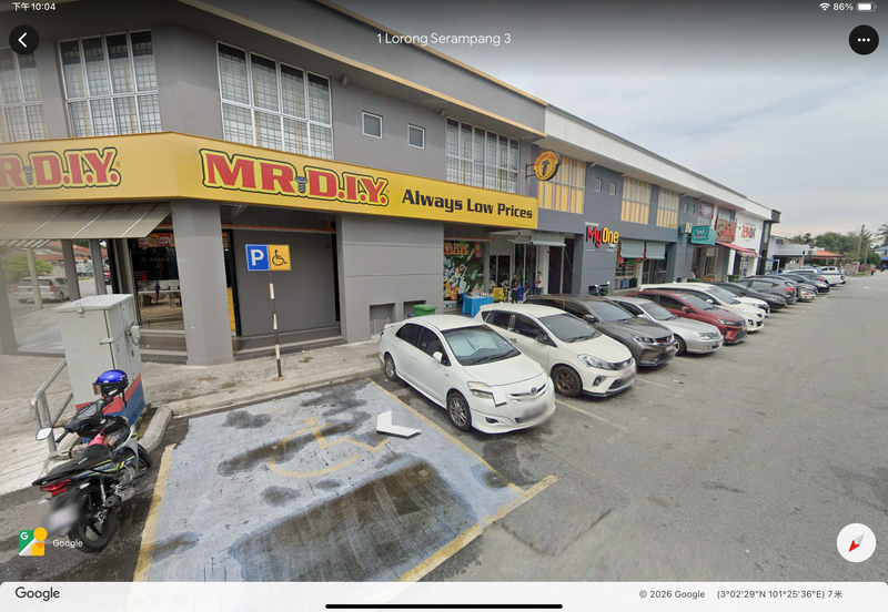 TELUK PULAI KLANG FIRST FLOOR CORNER LOT PRIME LOCATION