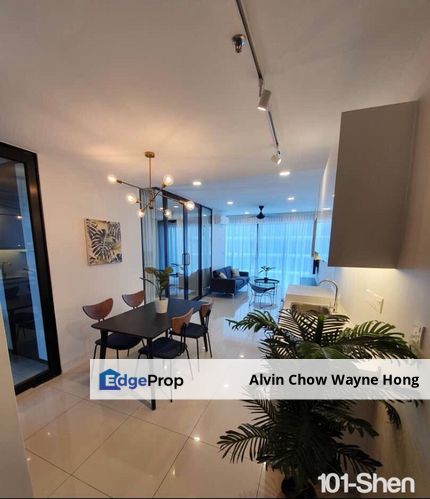 [FULLY RENOVATED ID DESIGN / FULLY FURNISHED] Trefoil @ Setia Alam, Corner Unit Service Residence, Selangor, Setia Alam/Alam Nusantara