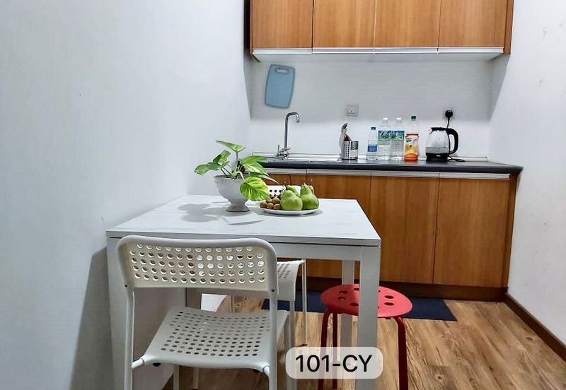 [FULL LOAN | PARTIAL FURNISHED] Suria Jaya Apartment @ Seksyen 16 Shah Alam, Studio Unit