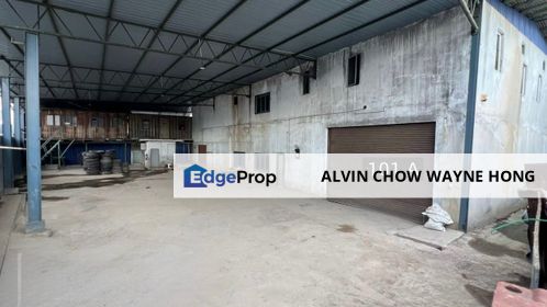 [NO CF | MOVE IN NOW] Jalan Sungai Jati @ Kampung Jawa Sentosa Klang, 1.5 Storey Warehouse, Selangor, Shah Alam