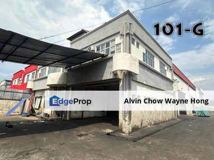 [CF READY / 150 AMP] Taman Perindustrian Meru, 1.5 Storey Semi-D Factory, Selangor, Klang