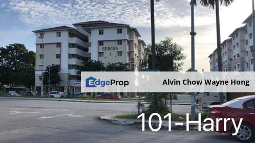 [FULL LOAN / SUPER AAA STOCK] Pangsapuri Seroja @ Setia Alam, Low Cost Apartment, Selangor, Setia Alam/Alam Nusantara