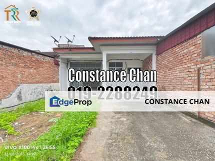 Bandar Putra Kulai Single Storey Terrace House, Unblock View, Full Loan, Johor, Kulai