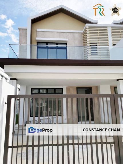 Bandar Cemerlang Double Storey Cluster House 32x85 For Sale, Original Condition @ Ulu Tiram, Johor, Ulu Tiram