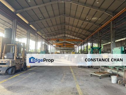 Seelong Jaya Detached Factory with 3 acres Medium Industrial Land @ Senai, Kulai, Johor, Senai