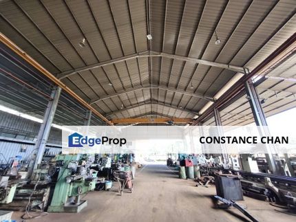 Seelong Medium Industrial Open Shed Factory For Sale, with 3 Acre Land, Johor, Senai