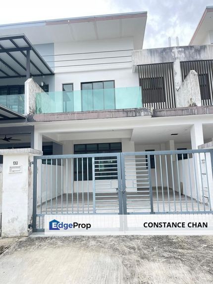 Taman Bestari Indah Double Storey Terrace House 20x70, Original Condition, Johor, Ulu Tiram