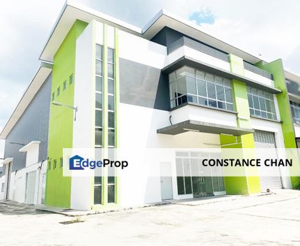 Taman Impian Emas 1.5 Storey Semi D Factory For Rent, Unblock View @ Skudai, Near Southern Universiti College, Johor, Johor Bahru