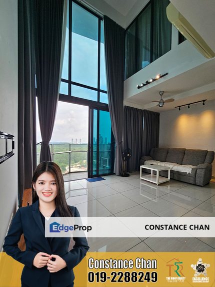 Almas Suites @ Puteri Harbour – Duplex with Sea View FULLY FURNISHED For Rent, Johor, 