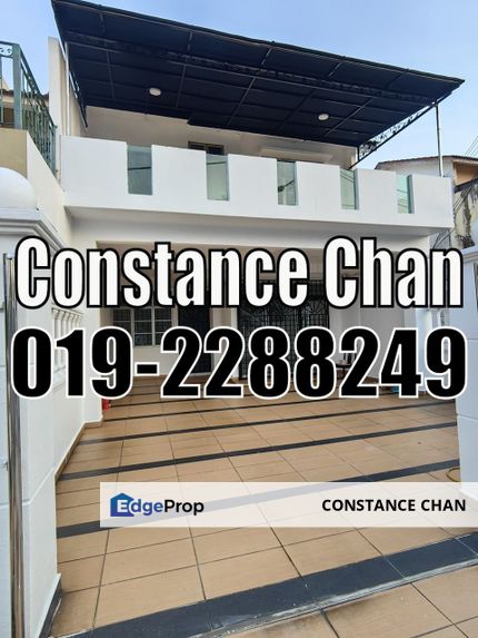 Taman Puteri Wangsa Double Storey Terrace House 22x70 END LOT, Renovated Unit, FULL LOAN @ Ulu Tiram, Johor, Ulu Tiram