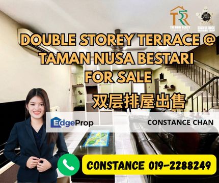 Nusa Bestari Double Storey Terrace House, Full Renovated, Full Furnished, Skudai, Near Bukit Indah, Tun Aminah, Johor, Skudai