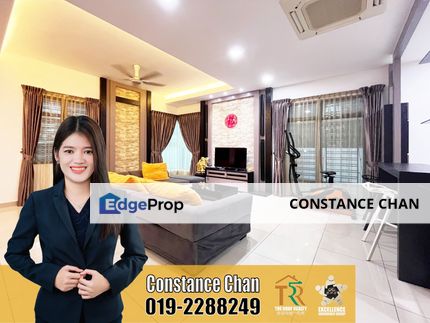 Taman Mutiara Mas (Sapphire) Double Storey Cluster House, Fully Renovated, Fully Furnished, MOVI IN CONDITION @ Mutiara Rini, Skudai, Near Taman U, Johor, Skudai