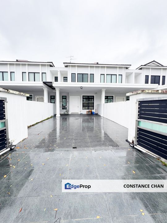 Eco Tropics Greensgate Double Storey Terrace House 20x80 Partially Furnish For Rent, Kota Masai, Pasir Gudang, Gated Guarded, Johor, Masai
