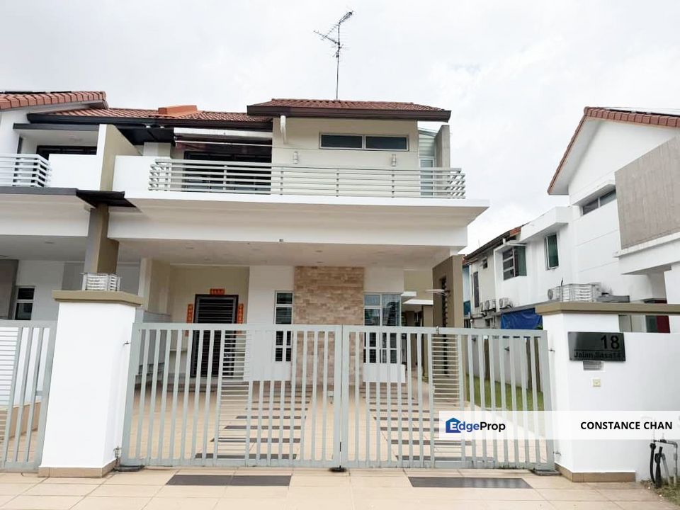 Taman Gaya Double Storey Cluster House 36x80 Fully Renovated, Johor, Ulu Tiram