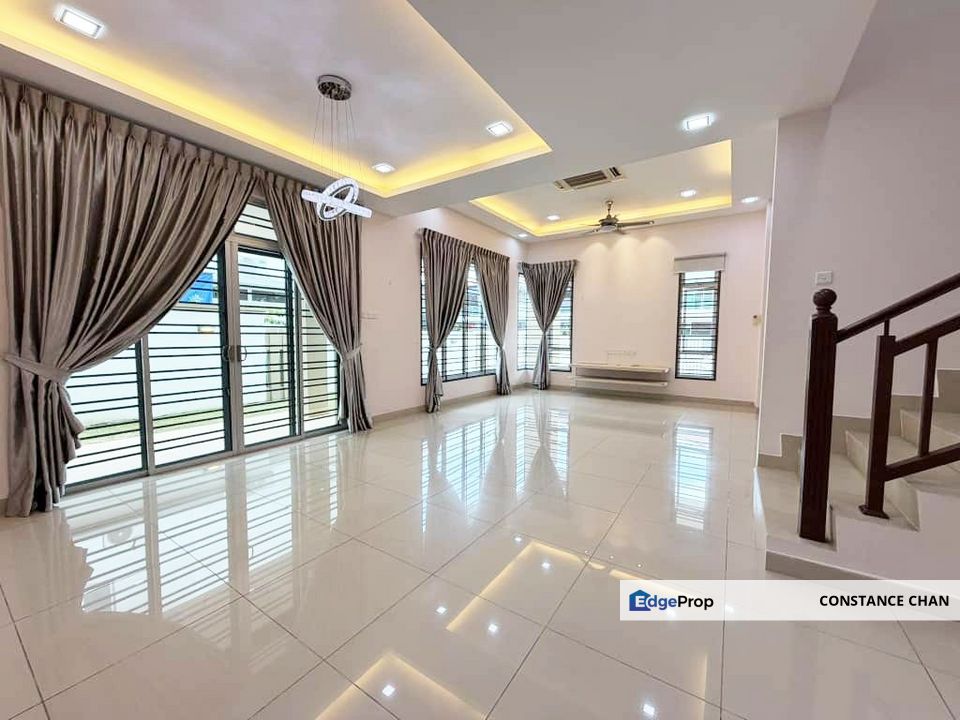 Taman Gaya Double Storey Cluster House 36x80 Fully Renovated, Johor, Ulu Tiram