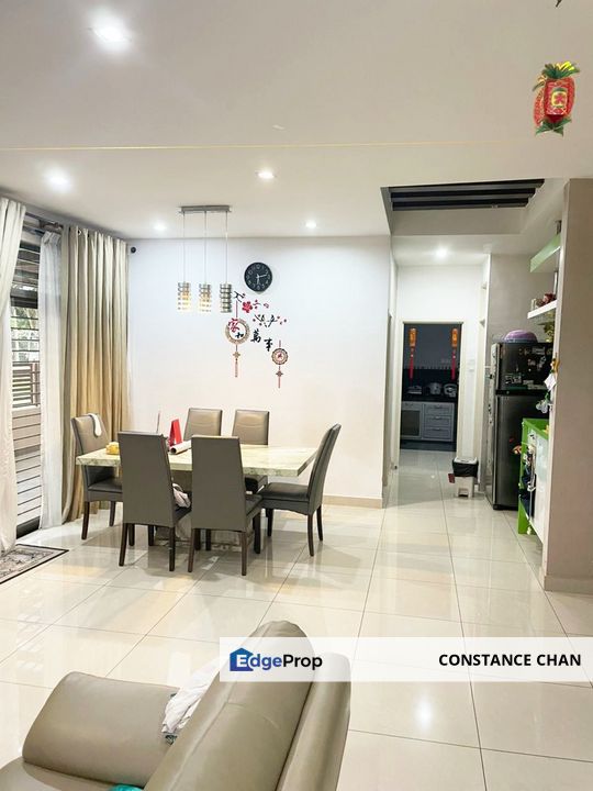 Adda Heights Blue Sky Cluster House Fully Furnished For Rent, Johor, Johor Bahru