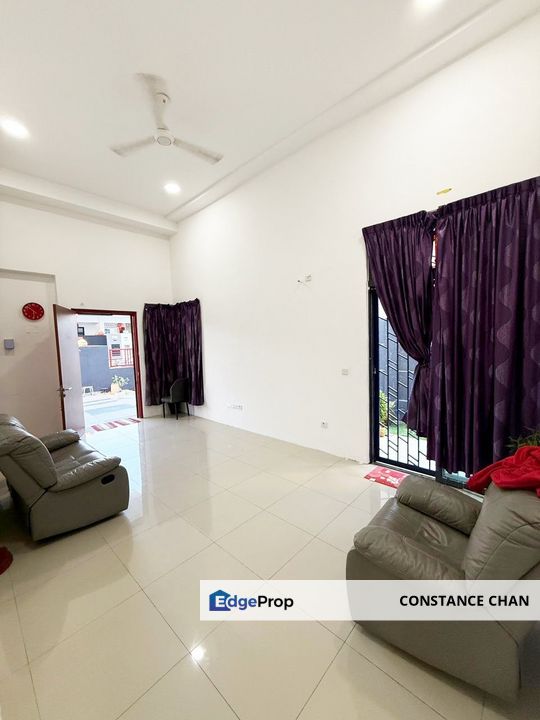 Taman Hijauan Senai Single Storey Semi D House 36x85 Gated Guarded, Johor, Senai