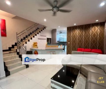 Aman Perdana Klang Facing North Fully Furnished Cluster Semi D , Selangor, Klang
