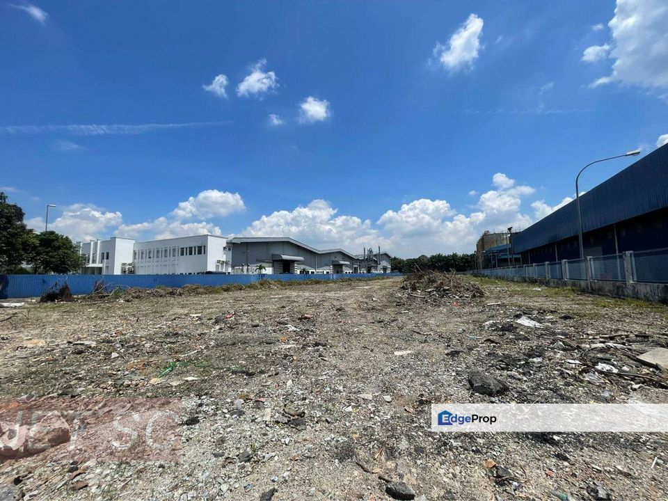 Telok Panglima Garang Empty Industrial Land With Fencing , Selangor, Telok Panglima Garang