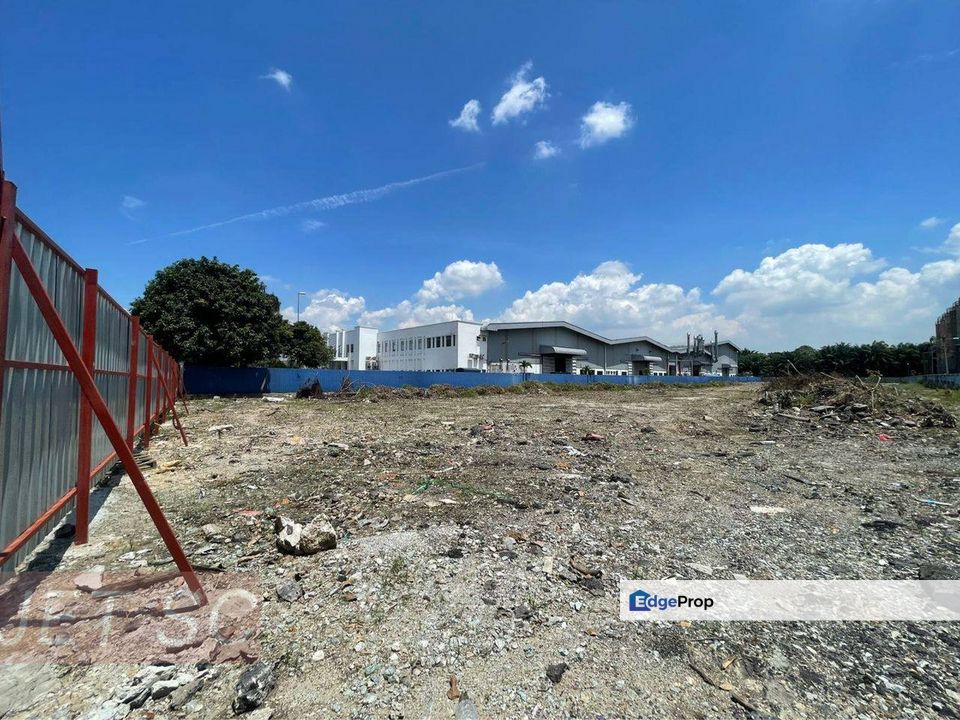 Telok Panglima Garang Empty Industrial Land With Fencing , Selangor, Telok Panglima Garang