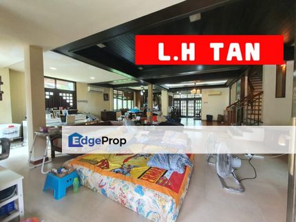 Tanjung Bungah Hillside Double Storey Semi-D rebuild, extended & fully renovated timber wood designated unit with big compound For Sale, Penang, Tanjung Bungah